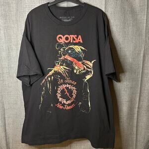 Queens of the Stone Age Official Merch The End is Nero Tour T-Shirt Men's XXL